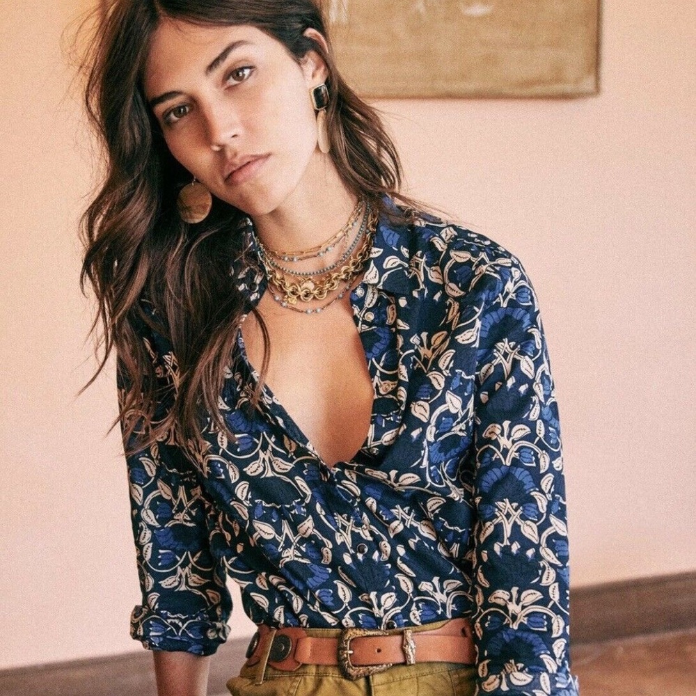 PIERRO SHIRT - SANTORINI PRINT